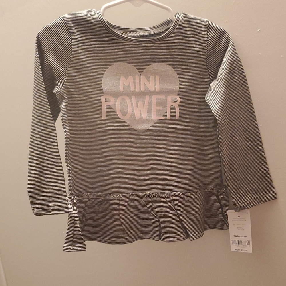 Carter's Mini Power Striped Kids Top